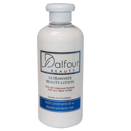 Dalfour Beauty Ultrawhite Body Lotion with SPF 70-Broad Spectrum UV Protect