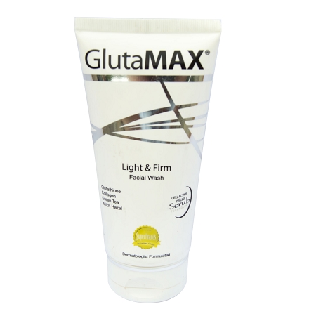 GlutaMAX Light and Firm Facial Wash 100gm - With Cell Active Mirco Scrub Te
