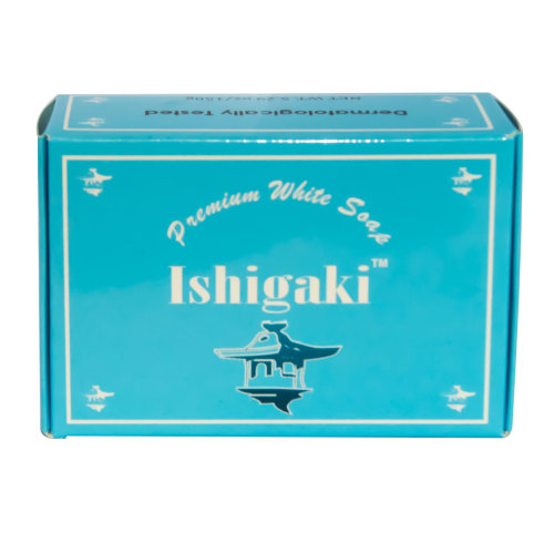 Ishigaki Premium White Glutathione Whitening Soap w/ Glutathione, Arbutin,
