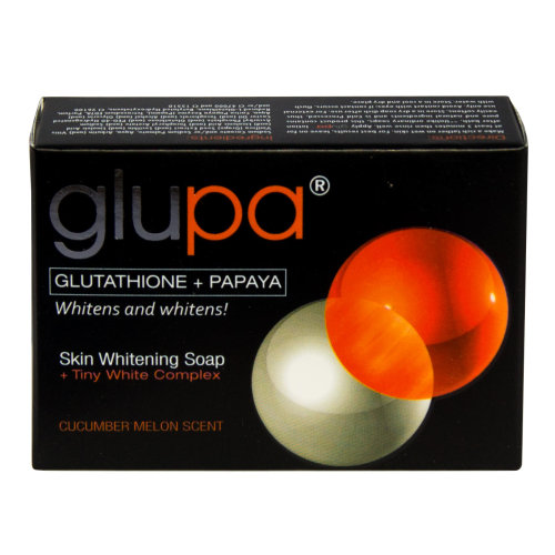 Glupa Lightening Soap with Glutathione & Papaya - Plus Vitamins C & E, Arbu