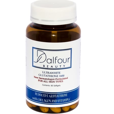 Dalfour Beauty Ultrawhite Glutathione Whitening Capsules w/ Collagen & Vita