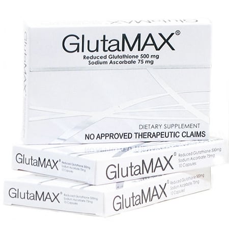 3 Boxes of GlutaMAX Reduced Glutathione & Sodium Ascorbate Capsules - 30 Ca