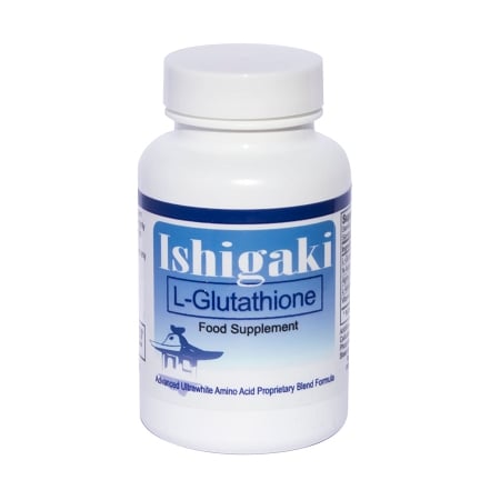 Authentic Ishigaki L-Glutathione 600mg Per Serving Ultra-Whitening Formula