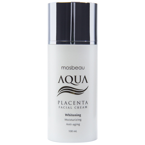 Authentic Mosbeau AQUA Placenta Face Cream - Whitening, Moisturizing & Anti