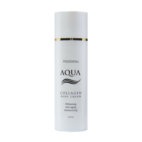 Authentic Mosbeau AQUA Collagen Body Cream - Collagen and Hyaluronic Acid f