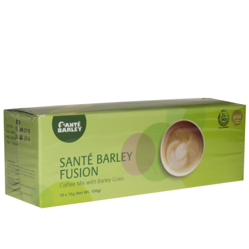 New ProductSante Barley Fusion - A Very Special Coffee Blend - 10 Sachets p