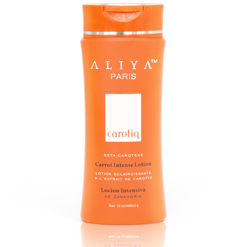 Authentic Aliya Paris Carotiq Carrot Intense Lotion - Nourishing, Moisturiz