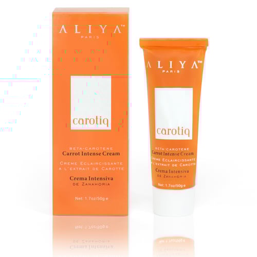 Aliya Paris Carotiq Carrot Intense Cream - Hydrating, Lightening Face Cream