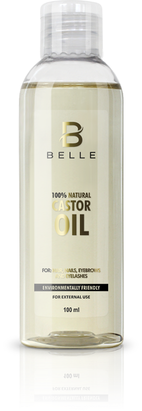 Belle® 100% natural cold-pressed castor oil 100 ml