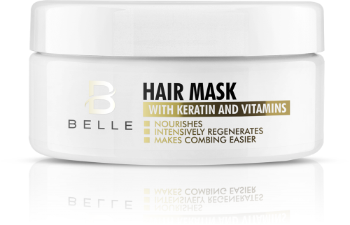 Belle® Hair Mask With Keratin and Vitamins 300ml