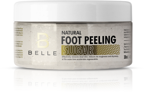 Belle® Natural Foot Peeling Sugar Scrub 300 ml