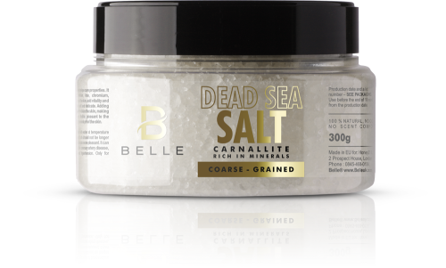 Belle® Exfoliating Dead Sea Salt 300g