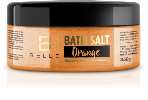 Belle® Orange Bath Salts Mineral Aromatherapy Salts 350g