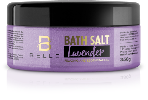 Belle® Lavender Aromatherapy Bath Salts 350g