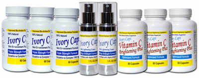 <!-- 003 --> System 3 (Maximum System) Skin Whitening Lightening Support Sy