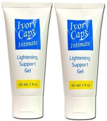 (Pack of 2) Ivory Caps Intimate Private Parts Lightening Support Gel