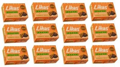 <!-- 014 -->12x Original Likas Papaya Skin Whitening Herbal Soap