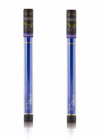 2X BLUEBERY - Shisha Star pens Premium grade pen made with a crystal tip a
