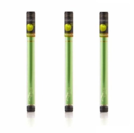 3X APPLE - Shisha Star pens Premium grade pen made with a crystal tip and 6