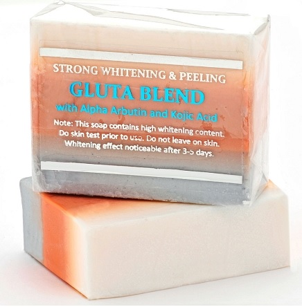 Premium Maximum Whitening/Peeling Soap w/ Glutathione, Arbutin, and Kojic a