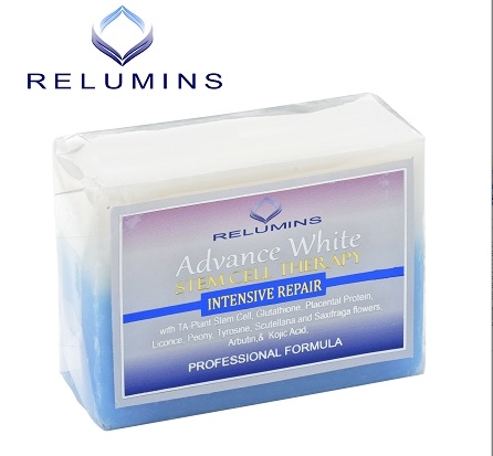 Relumins Advance Whitening Soap With Intensive Skin Repair & Stem Cell Ther