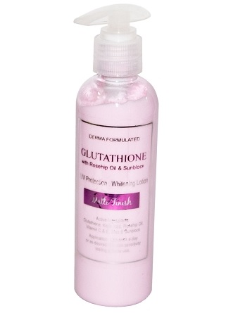 Gluta Blend Lotion - Glutathione Matte Finish Whitening Lotion with Rosehip