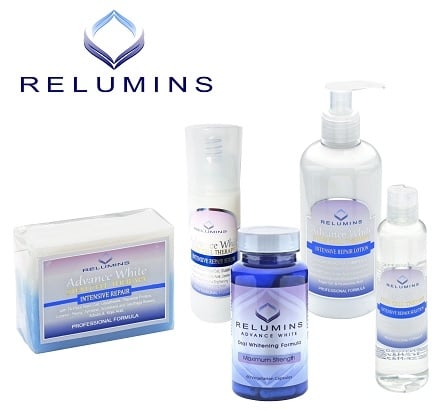 Authentic Relumins Advanced Whitening Intensive Repair Night Set