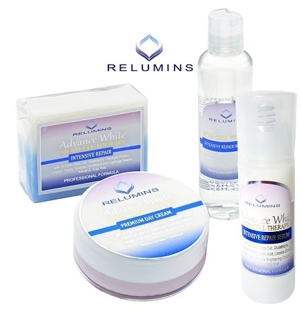 Authentic Relumins Advance White Facial Set MAX - TA Stem Cell Premium Day