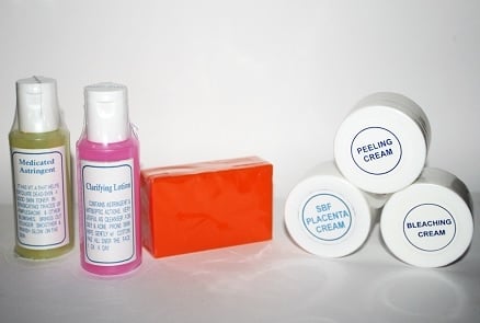 Professional Rejuvenating, Whitening Skin Care Set