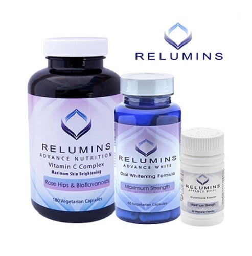 Relumins Advanced White Oral Glutathione, Vitamin C MAX & Booster Capsules
