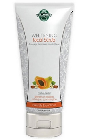 Hollywood Style Whitening Exfoliating Facial Scrub - Professional Cleansing
