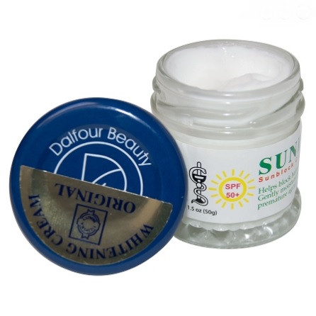 AUTHENTIC DALFOUR BEAUTY SUNBLOCK CREAM SPF50+
