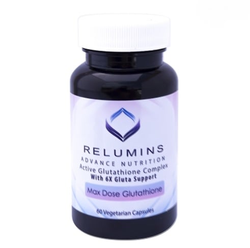 3 BOTTLES AUTHENIC RELUMINS ADVANCE WHITE ACTIVE GLUTATHIONE COMPLEX -ORAL