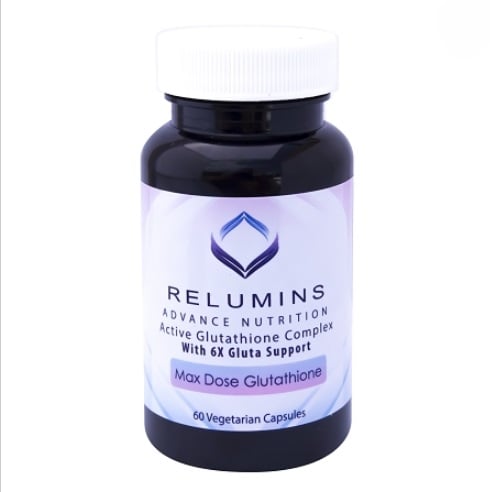 30 BOTTLES AUTHENIC RELUMINS ADVANCE WHITE ACTIVE GLUTATHIONE COMPLEX -ORAL