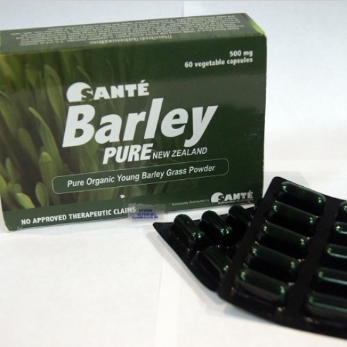 4 BOXES OF SANTE PURE BARLEY NEW ZEALAND BLEND- 60 CAPSULES