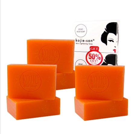 3 PACKS OF KOJIE SAN SKIN LIGHTENING KOJIC ACID SOAP (2 BARS PER PACK) - 13