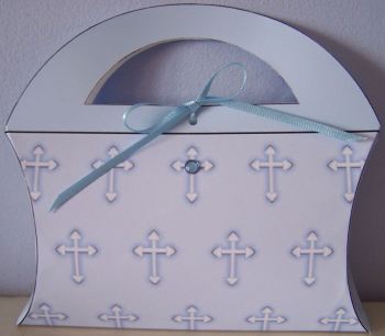 Gift Box Christening Blue