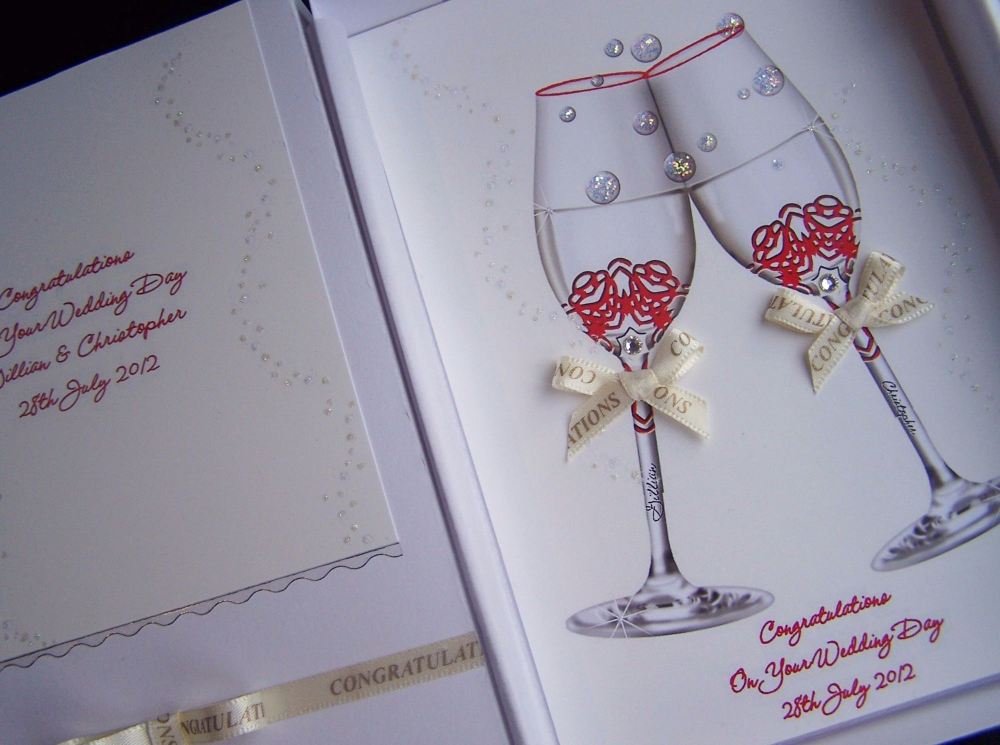 Wedding Celebrations Red & Ivory CD560