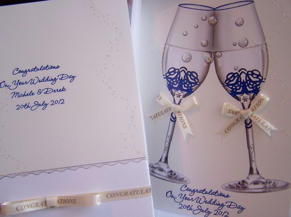 Wedding Celebrations Royal Blue & Ivory CD560