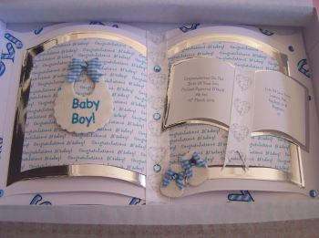 Bookatrix New Baby Boy Bib CD504