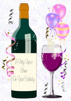 Birthday Wine CD584