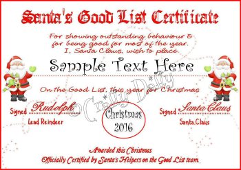 Christmas Scroll 2016 Instant Download