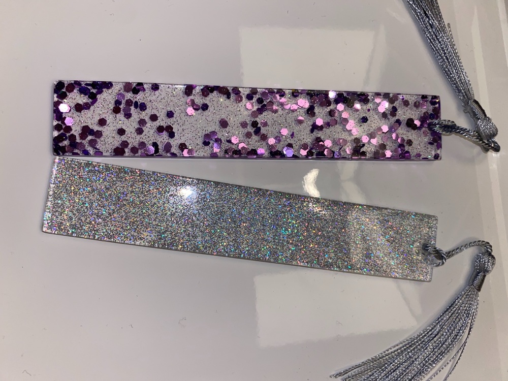 Resin bookmarks 