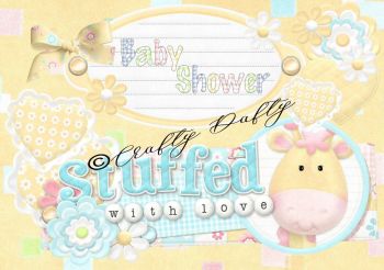Baby Shower Stuffed With Love CD588