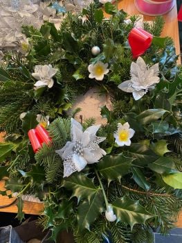 Holly & Pine Wreath