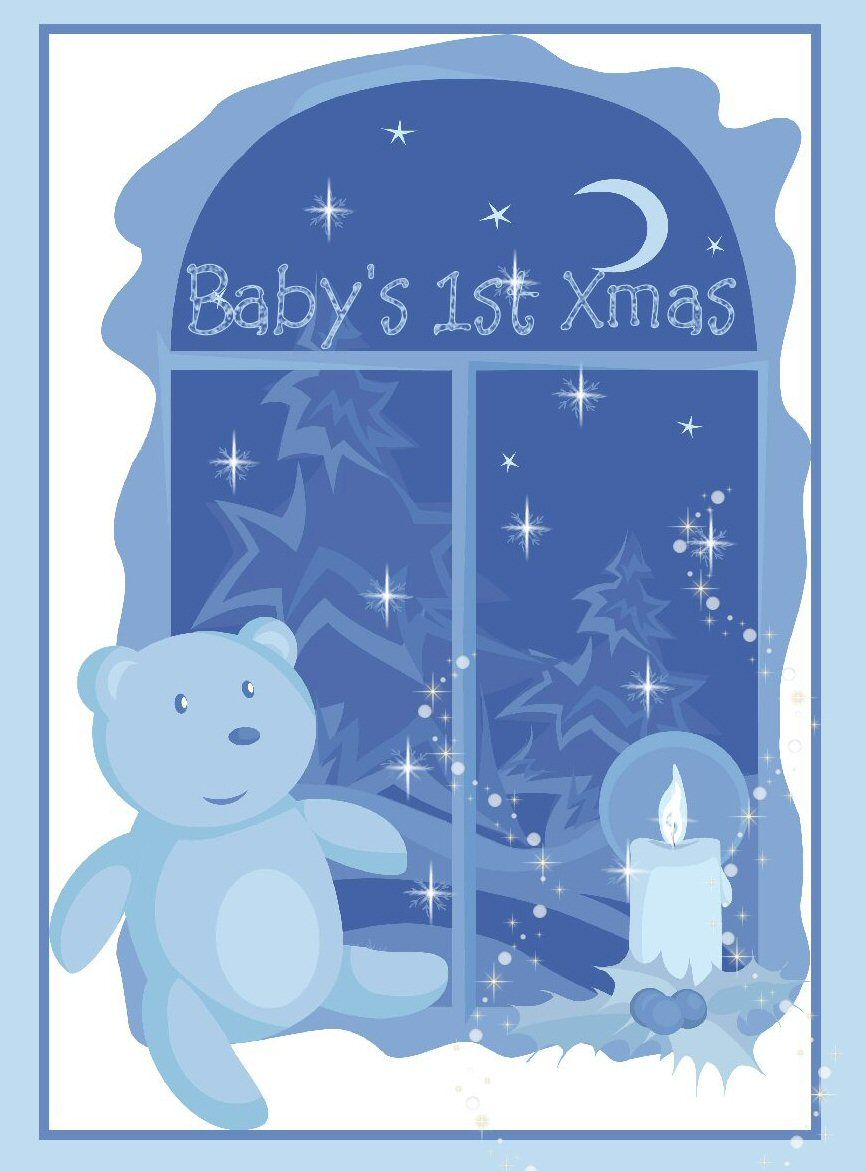 Baby Boy's 1st Xmas CD436