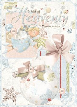 Heavenly Christmas Bauble White CD346