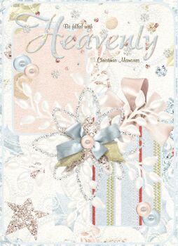 Heavenly Christmas Snowflake Blue CD349