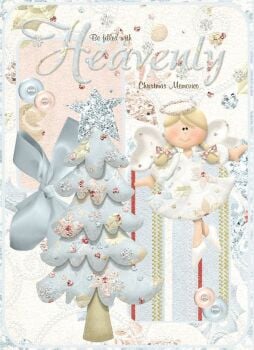 Heavenly Christmas Tree Blue CD355