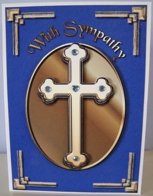 With Sympathy Blue Cross CD39